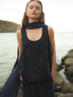 Aeris Crew Neck Tank Top