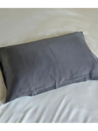 Cloud Vegan Silk® Anthracite Pillowcase with Ears