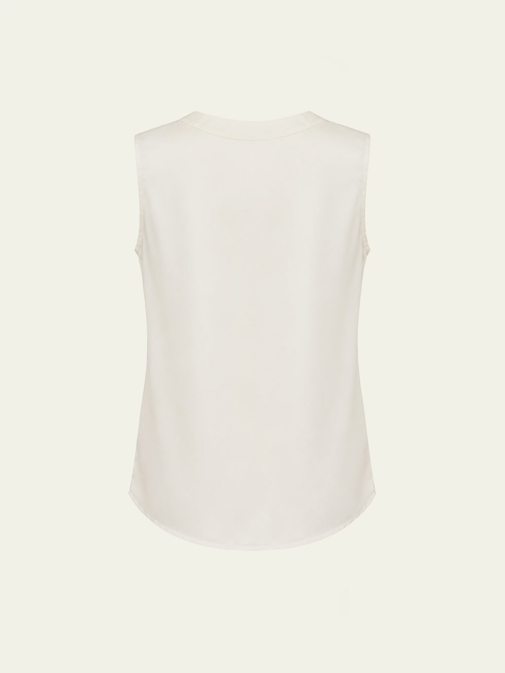 Duo V-Neck Sleeveless Vegan Silk® Blouse