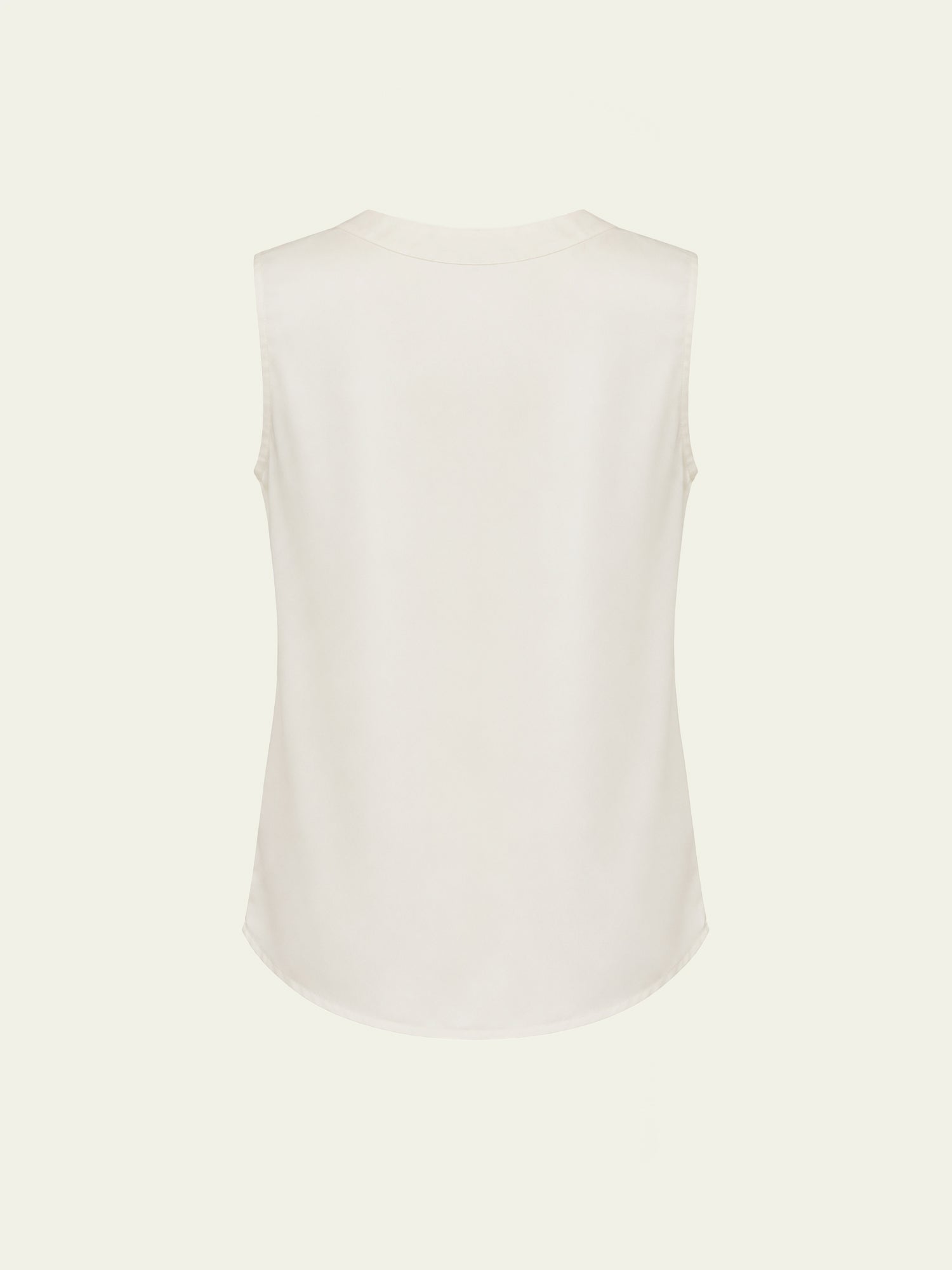 Duo V-Neck Sleeveless Vegan Silk® Blouse