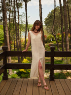 Scirocco Cupro®-Linen Blend Dress