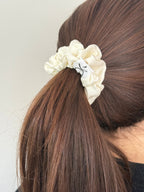 Scrunchie Hair Tie - Off-White