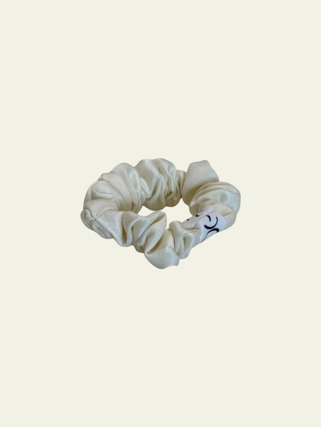 Scrunchie Hair Tie - Off-White