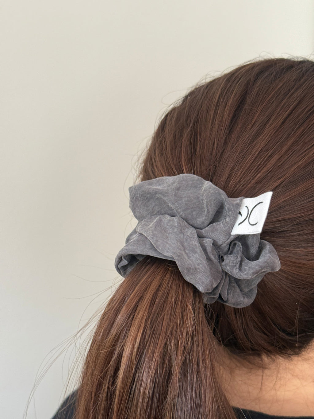 Scrunchie Hair Tie - Anthracite