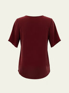 Uno V-Neck Vegan Silk® Blouse