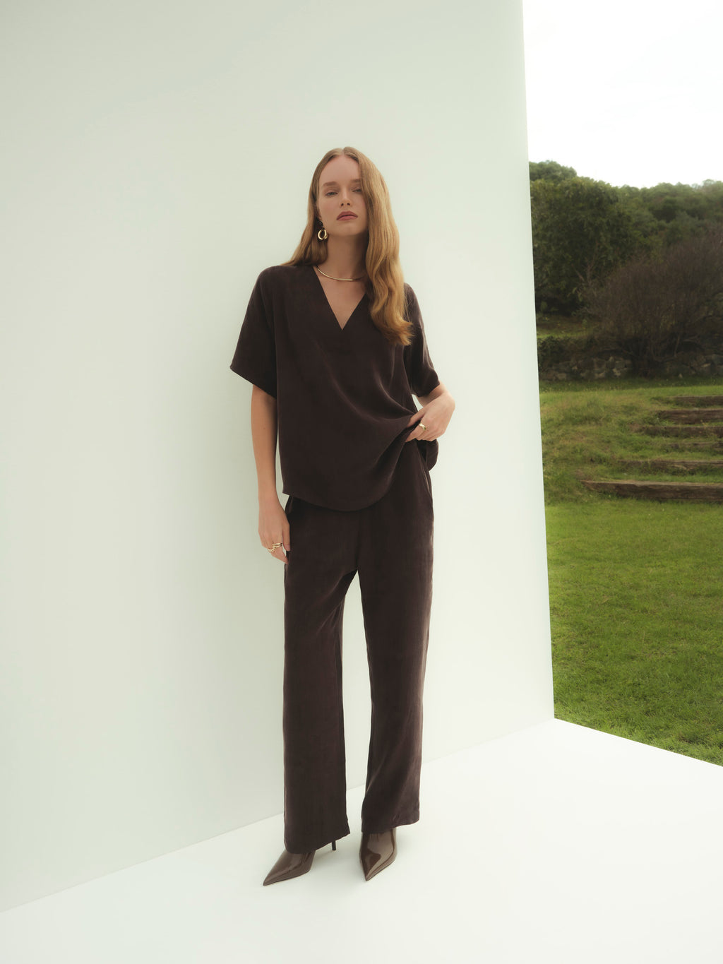 Aurora Wide Leg Trouser