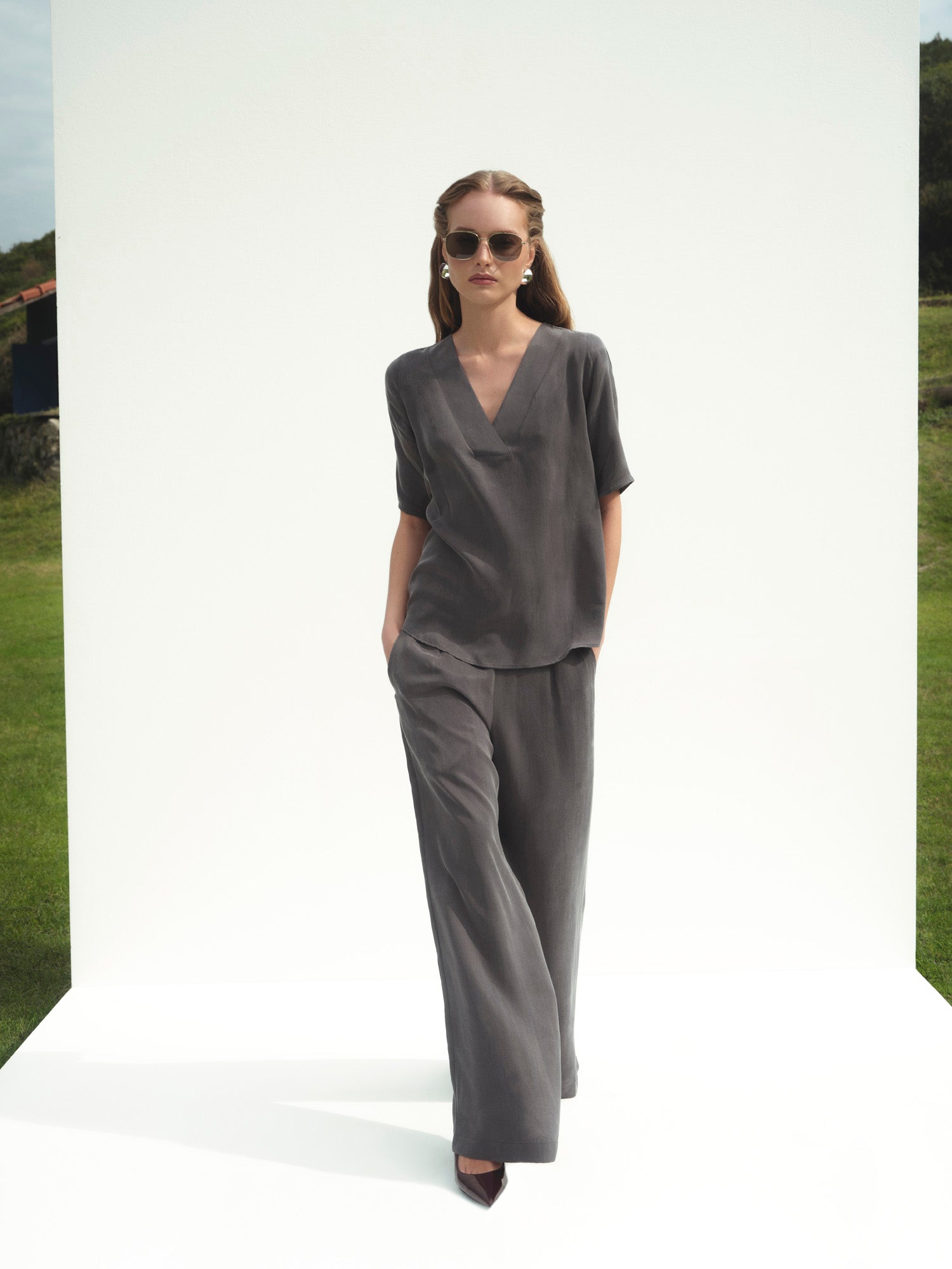 Aurora Wide Leg Trouser