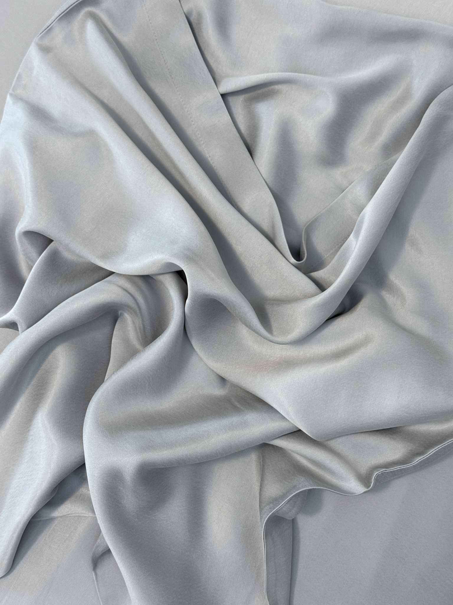 The Signature Gümüş Vegan Silk®  Nevresim Takımı