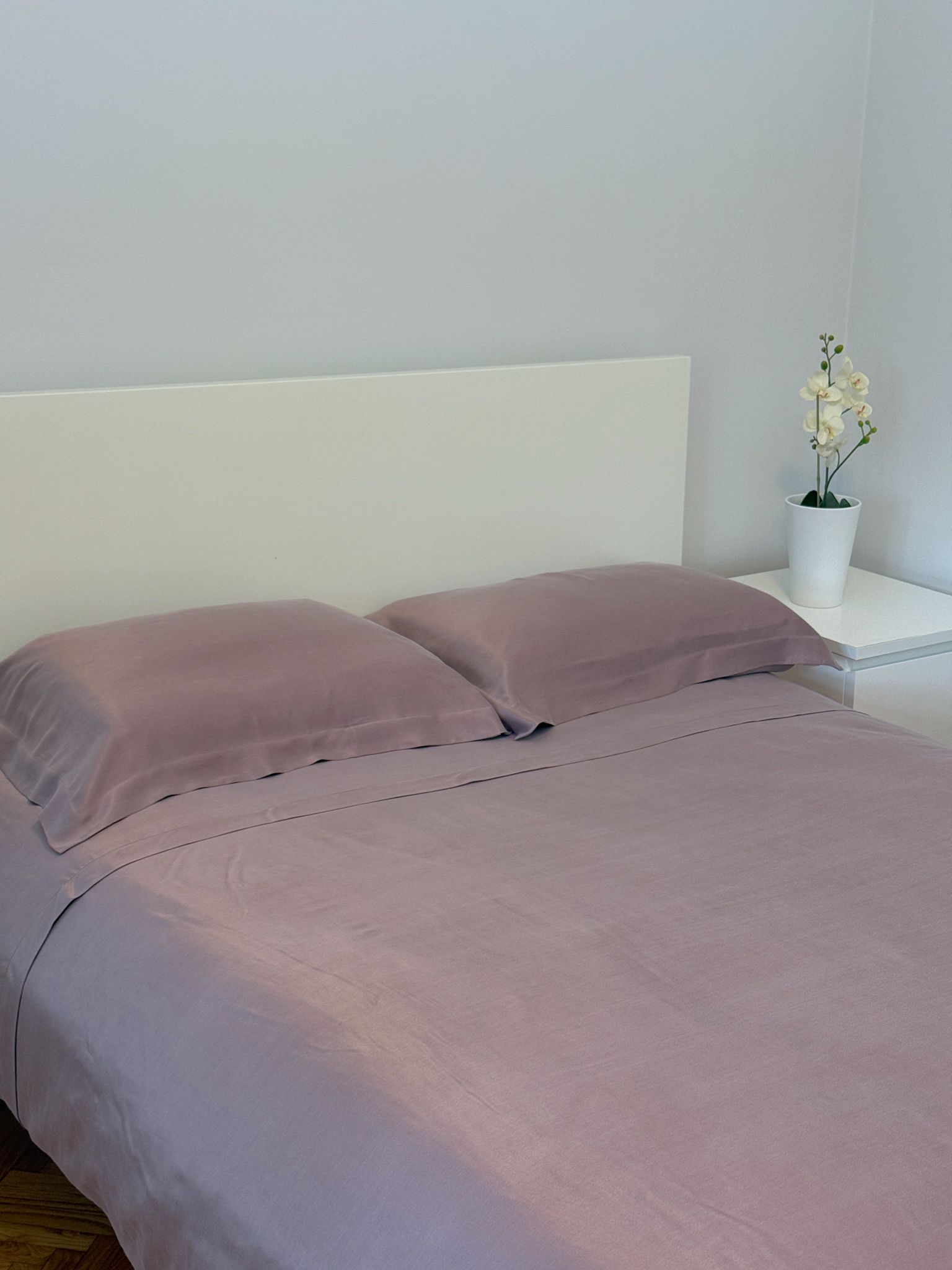 The Signature Pembe Vegan Silk® Nevresim Takımı